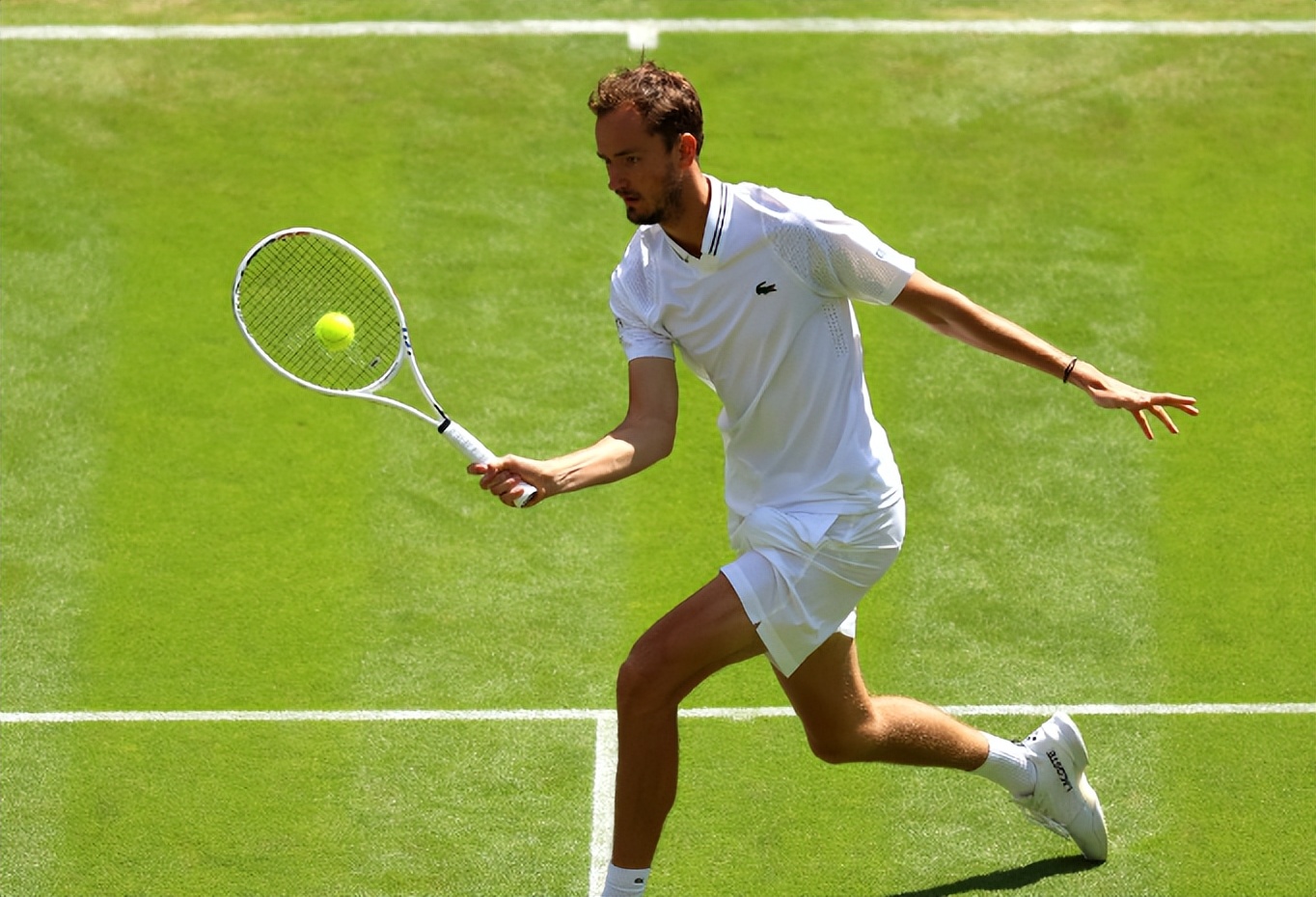 温网力克拉沃尔杯，梅德韦杰夫状态火热